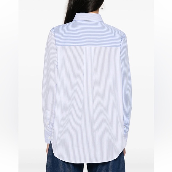 Maison Labiche Blue Breteuil Amour Shirt Size Medium - Picture 2 of 10